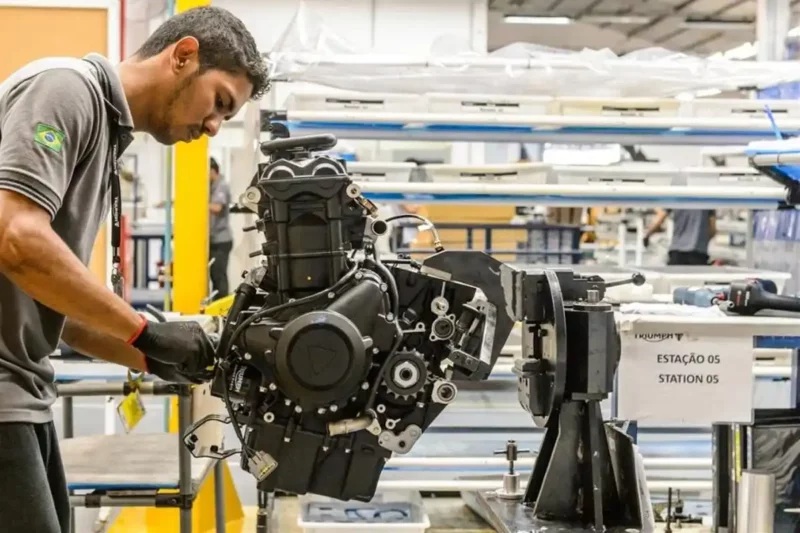 Triumph: 80 mil motos produzidas no Brasil