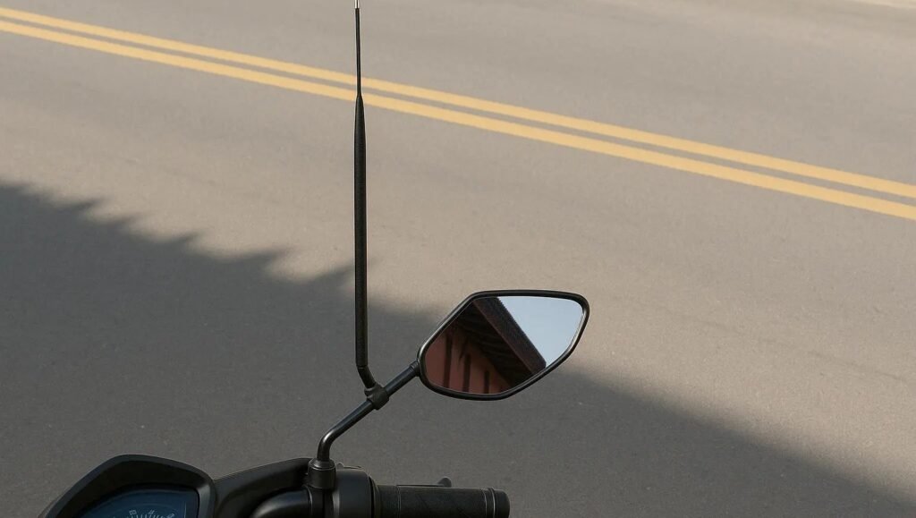 Antena corta-pipa para moto: opções de modelos para evitar um perigo invisível