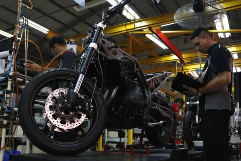 Triumph: 80 mil motos produzidas no Brasil