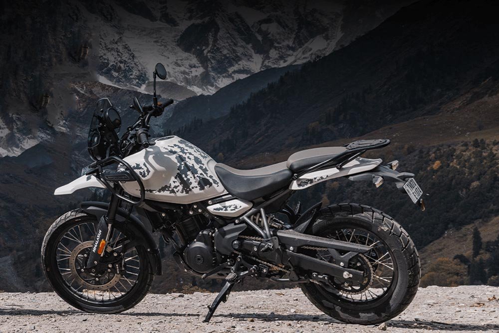 Novo descanso da Himalayan 450 pode resolver crítica comum