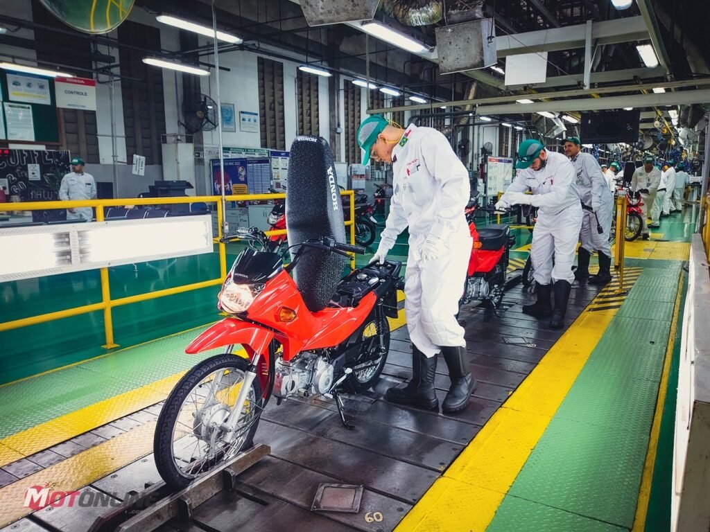 o tamanho da Honda no Brasil