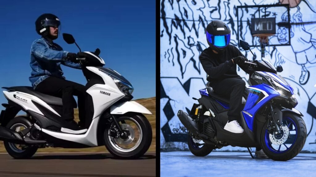Fluo 125 ou AEROX 160? Vale a pena pagar R$ 3.500 a mais?