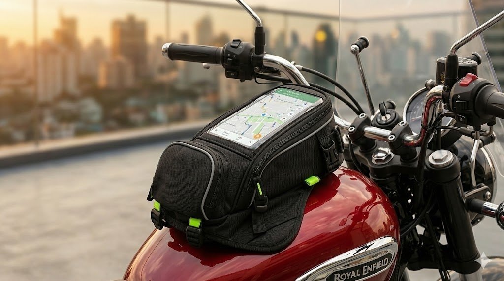 Dia das Mães sobre duas rodas: essa bolsa de tanque pode ser o presente ideal para a mãe motociclista
