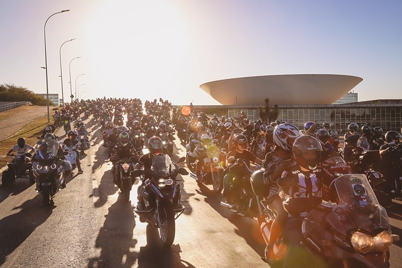 Grande passeio está confirmado. Ano passado a ação reuniu 42 mil motos