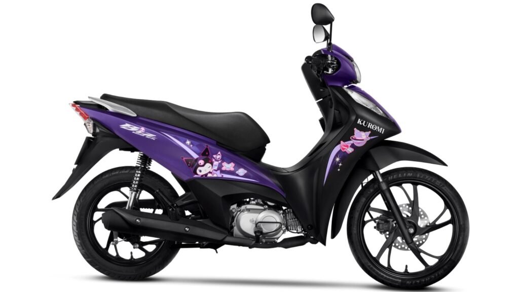 Honda lança Biz 125 EX Kuromi