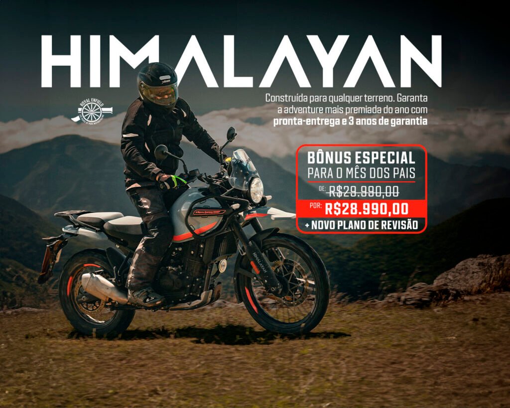 Valor de 190? Royal Enfield derruba preço da Himalayan 450