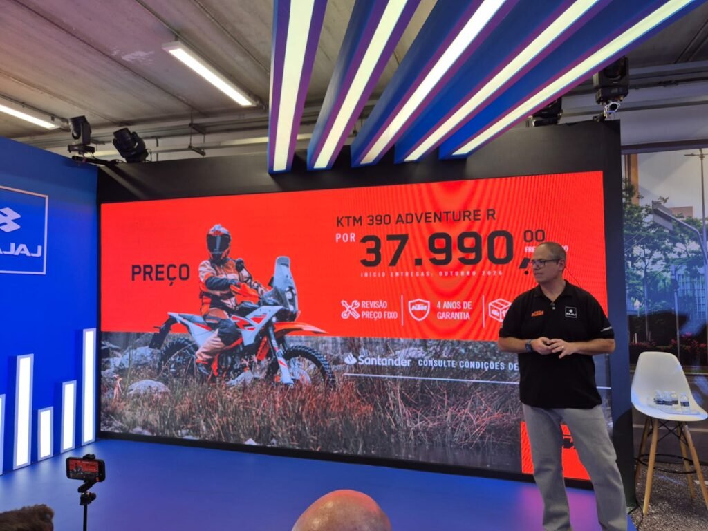 KTM lança 390 Adventure por R$ 33.990