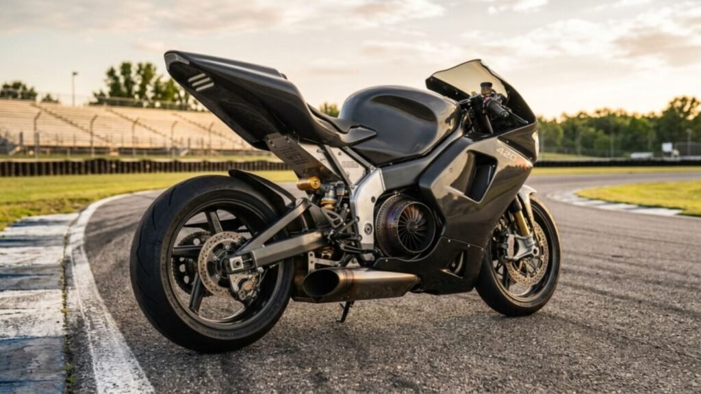 Moto que usa turbina de HELICÓPTERO e passa dos 400 km/h
