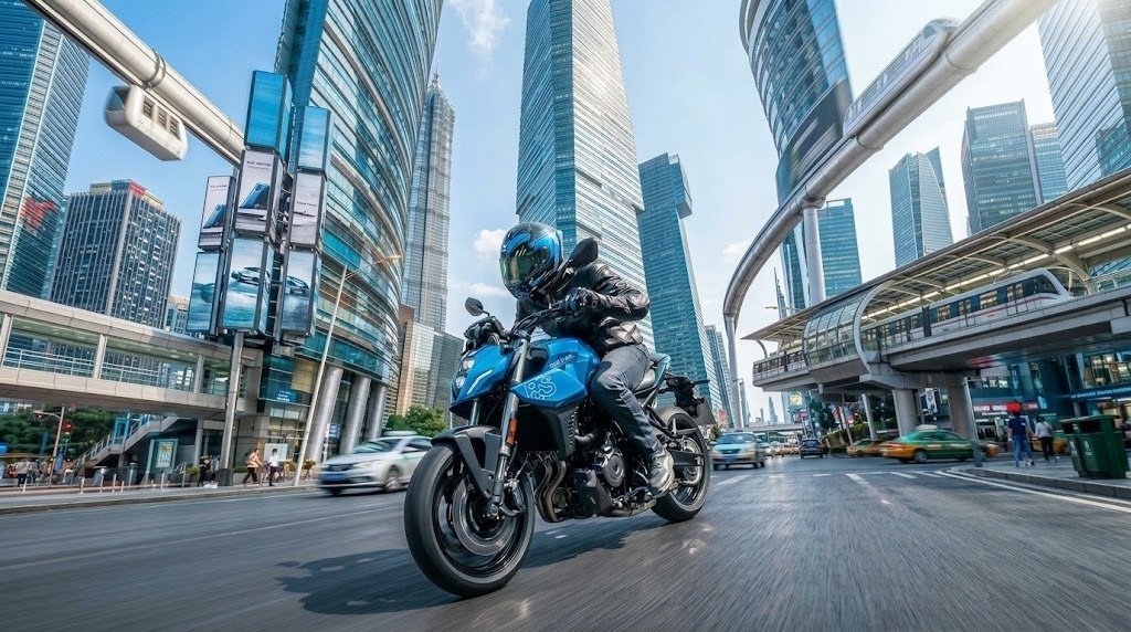 Essa Suzuki naked de 202kg com 83cv impressiona no desempenho com motor 776cc